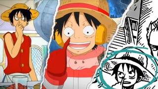 Luffy: hãy xem hỉ mũi của ta đây.!