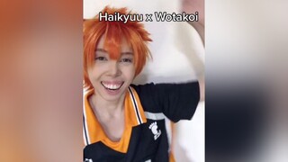 Hinata Shoyo & the Wotakoi dance challenge~ haikyuu haikyuucosplay hinatashoyo wotakoi wotakoidance wotakoidancechallenge hinatashoyocosplay