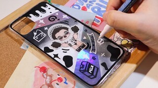 Making a handmade phone cover, enjoy!