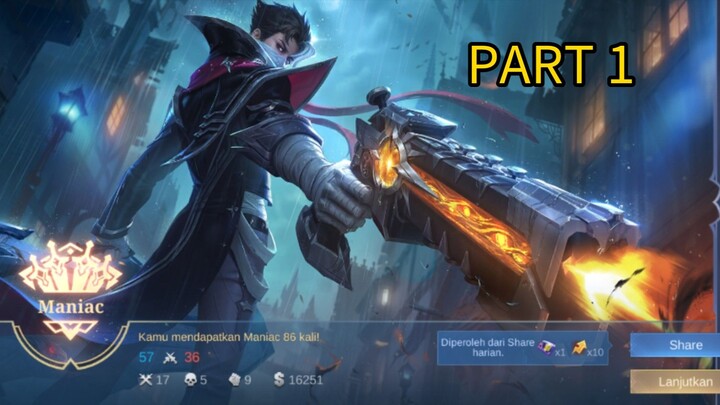 Gameplay Granger-【MOBILE LEGENDS】#BstationKreat#KontesKreatorKreatif #Game #bestofbest #bstationmlbb