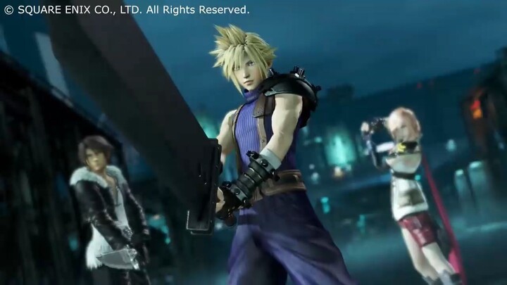 Dissidia Final Fantasy NT Cloud Dubbing (ฝึกพากย์เสียงกลาง) #bilibiliclassHW1