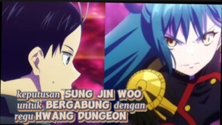 Keputusan Sung Jin Woo untuk bergabung dengan regu Hwang Dungeon( Solo leveling episode 5 Review)