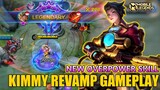 New Revamped Kimmy | Kimmy Revamp Gameplay | Mobile Legends Bang Bang