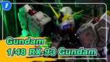 Gundam|【Scenes Production】1/48 RX-93 Gundam Scene Model Appreciation_1