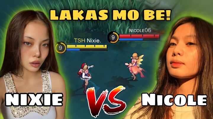 INAYA AKO NG ISANG CONTENT CREATOR NA SI NICOLE GAMING MAG 1V1!