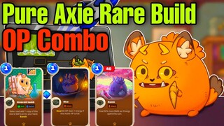 Axie Infinity Origin Pure Breed Rare Builds | OP Combo and Tips | Best Skill Set (Tagalog)