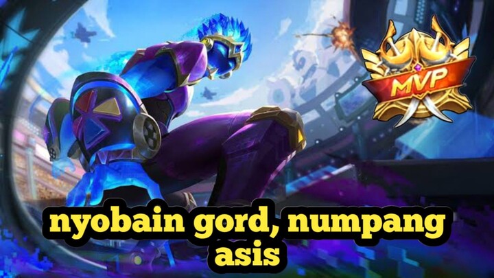 nyobain gord, numpang asis