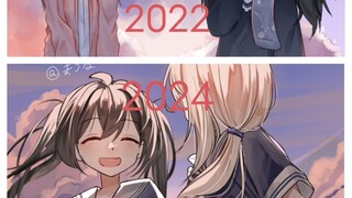 16岁画到18岁的变化