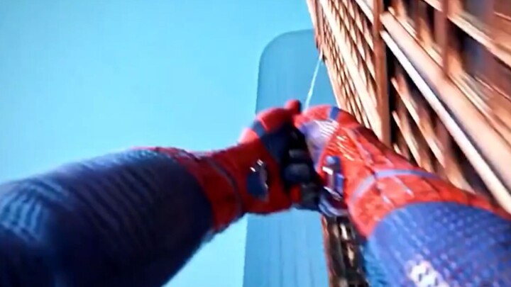 Experiencing Spider-Man swinging from the first-person perspective is equivalent to experiencing the
