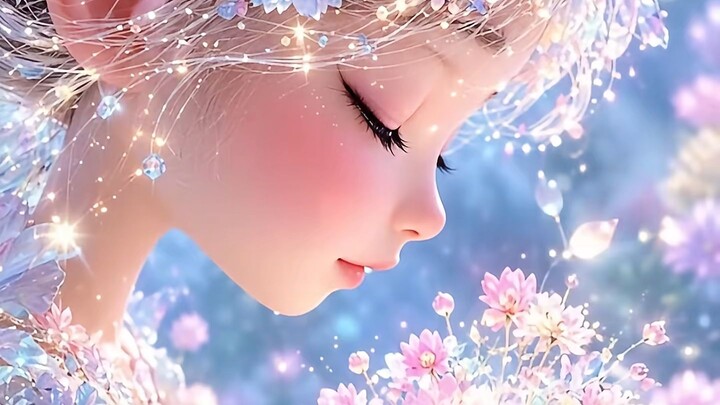🧚✨ The Enchanted Blossom Fairy A Dream of Floral Magic 🪽