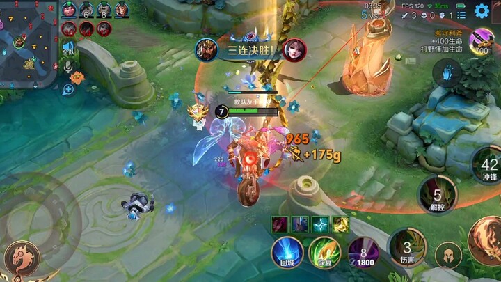 What I do is to protect these lovely teammates from being infected by evil things.