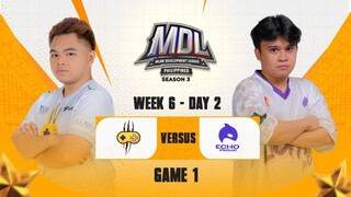 MDL PH S3 W6D2 S1G1 GLAD vs ECHO