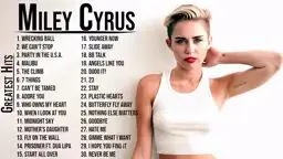 Miley Cyrus Greatest Hits Playlist 2022