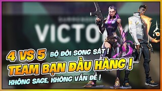 4 VS 5 KHÔNG SAGE NHƯNG VẪN KHIẾN TEAM BẠN ĐẦU HÀNG ! NAM ART VALORANT