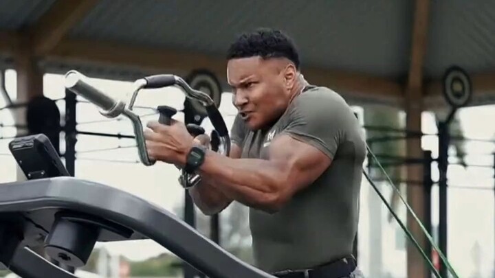 My bro can take three hits straight without making a sound on the last two!