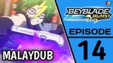 [S02.E14] Beyblade Burst : Evolution | Malay Dub