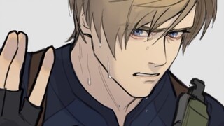 Leon suffers from a split personality due to a Plaka attack