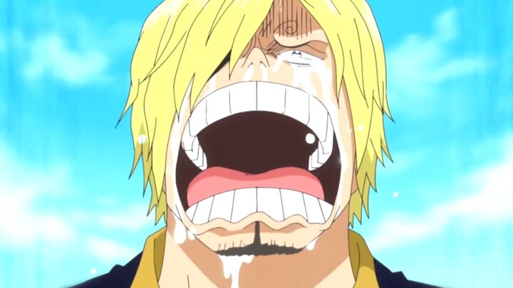 This is probably the closest Sanji has ever been to death.