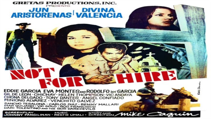 JUN ARISTORENAS & DIVINA VALENCIA | NOT FOR HIRE (1967) FULL MOVIE
