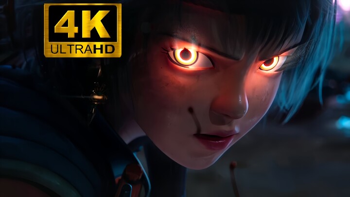 【𝟒𝐊𝟔𝟎𝐅𝐏𝐒】朋友说灵笼这段打戏配上这个音乐才对味！