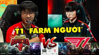 [MSI 2022] Highlight SGB vs T1: Faker "farm người" vượt thời gian | Saigon Buffalo vs T1 Esports