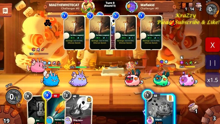 AXIE ORIGIN AOE PROMAX TOP LB RARE ERA SEASON 7