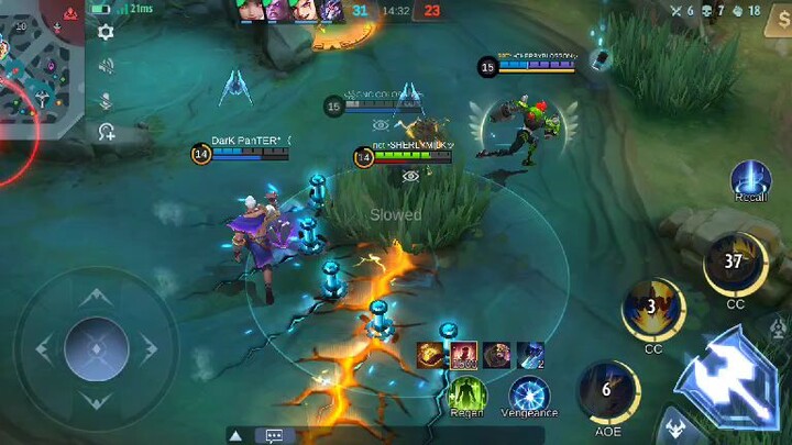 Bilang isang Mage and Support User, nakaka overwhelmed na nagagawang mag tank 😜