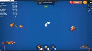 Worms zone.io 289 Rắn Phàm ăn - Vùng Giun Đất 1