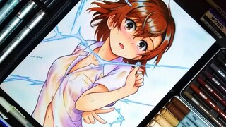 มิซากะ มิโคโตะ / ปืนกลวิทยาศาสตร์บางตัว T / DD D Drawing
