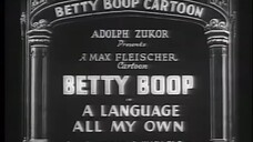 Betty Boop - A Language All my own