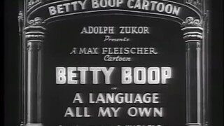Betty Boop - A Language All my own