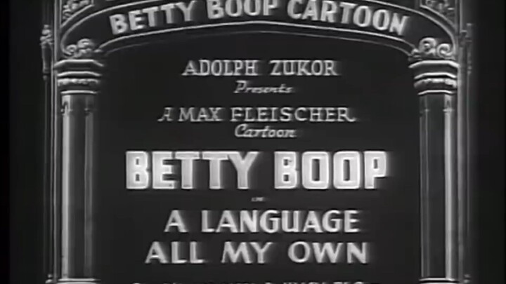 Betty Boop - A Language All my own