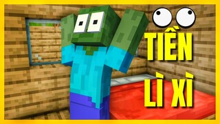 [ Video Troll ] Khi Mới Được Lì Xì Mà Thầy Mượn Hết Và Cái Kết | Minecraft Animation