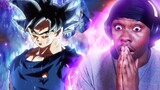 I ONLY WATCHED Ultra Instinct GOKU For The FIRST TIME Dragon Ball Super REACTION!!