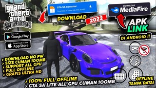 D0WNLOAD GTA SA LITE ANDROID MOD GRAFIS RTX CUMAN 160MB TANPA DATA! COCOK UNTUK HP KENTANG ALL GPU!