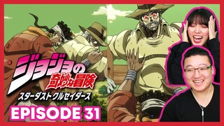 JOSEPH X AVDOL?! WHAT'S GOING ON (°ー°〃) | Jojo's Bizarre Adventure Reaction Part 3 Episode 31 / 2x31