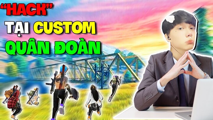 Free Fire | CUSTOM QUÂN ĐOÀN NOXUSS CÓ “HACK” CÀN QUÉT CẢ MAP CỰC HAY VÀ CÁI KẾT