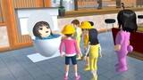 Skibidi Toilet Muncul Serang Kota Sakura | Yuta dan Mio Kaget | Sakura School Simulator