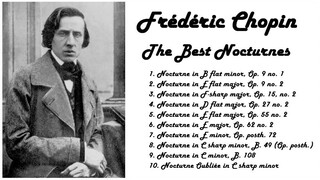 Frédéric Chopin - The Best Nocturnes in 432 Hz tuning (great for reading or studying!)