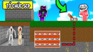 TROLL JAKI PHÁ NÁT TỔ CHỨC SCP Ở TRONG MINECRAFT!! 😂