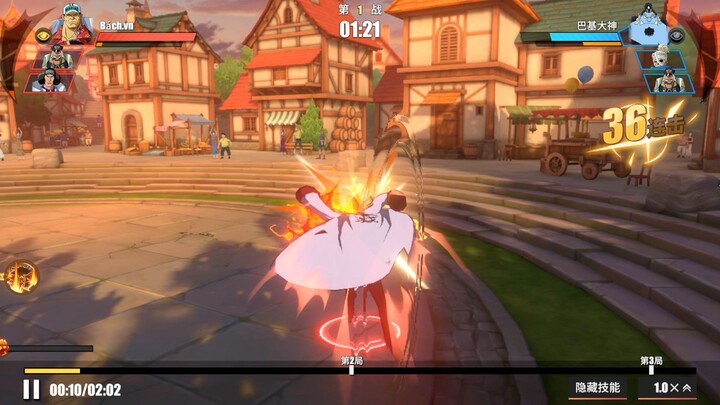 one piece fight ting baht|| SS mới chó đỏ SAKASUKI