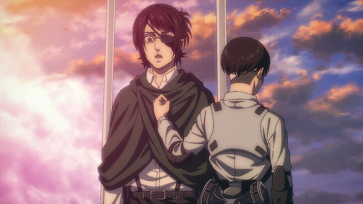 "Hanji, you have completed your mission." Rest in peace.