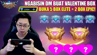 BORONG VALENTINE BOX! BUKA 5 BOX ELITE +  2 BOX EPIC! MALAH DAPAT BEGINIAN! MOONTON SUKA BERCANDA!