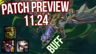 Preview: All Buffs And Nerfs In Next Patch: 11.24