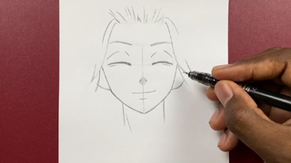 How to Drawing Manjiro Sano (YT:Easy to Draw) AnimeSeries