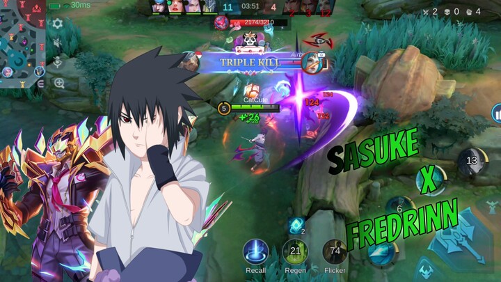 Ketika Sasuke Di MLBB Lebih NgeTank !