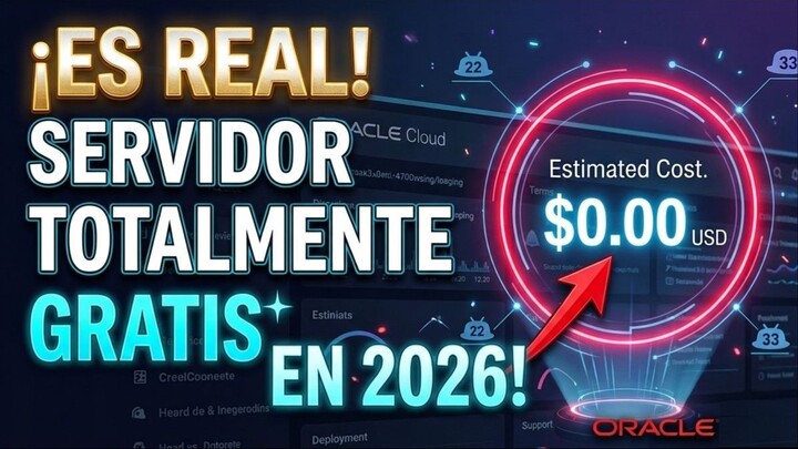 Servidor GRATIS 2025,  Crea tu VPS en Oracle Cloud (PASO A PASO)