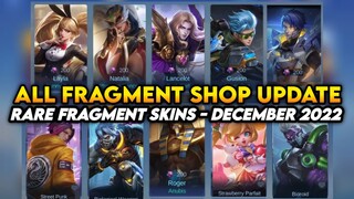 UPDATE! NEW RARE FRAGMENT SKIN & HERO (DECEMBER) | RARE FRAGMENT SHOP UPDATE! - MLBB