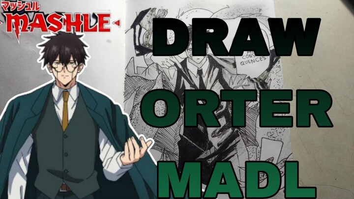 DRAW ORTER MADL || MASHLE MAGIC AND MUSCLES