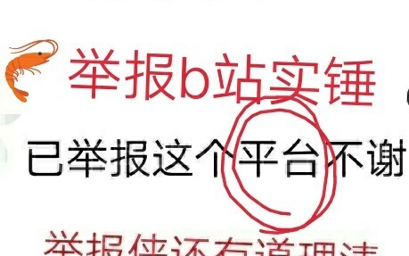 某明星粉丝公开表示举报b站？？